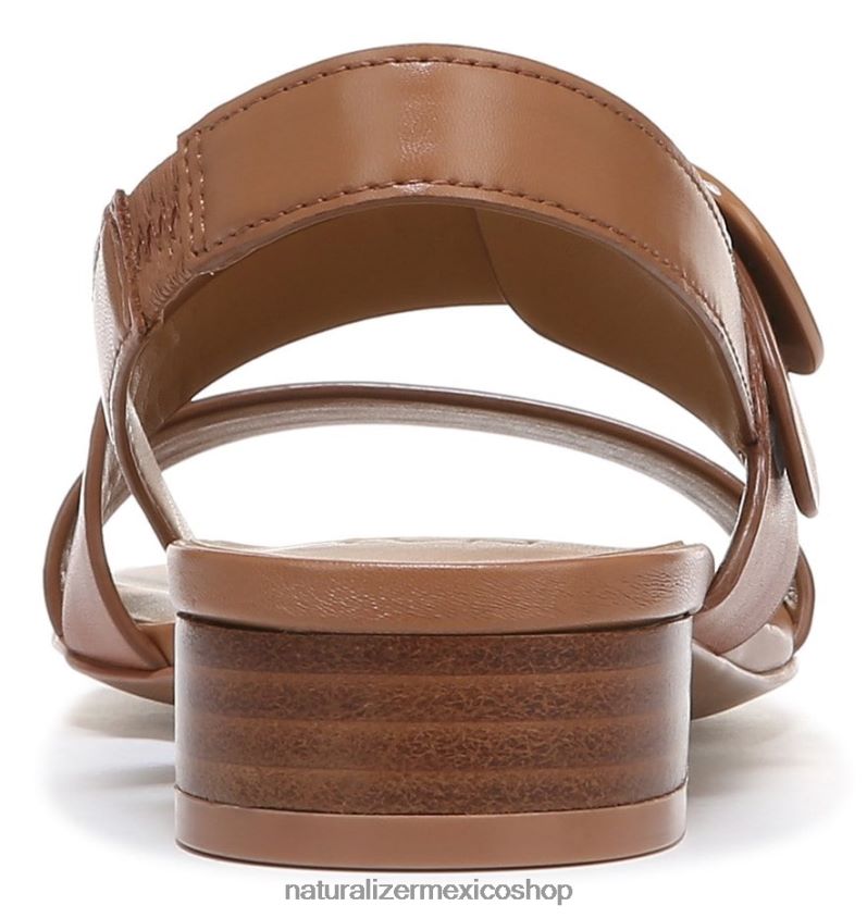 sandalias | sandalia 60D4P0245 Naturalizer mujer cuero marrón té inglés