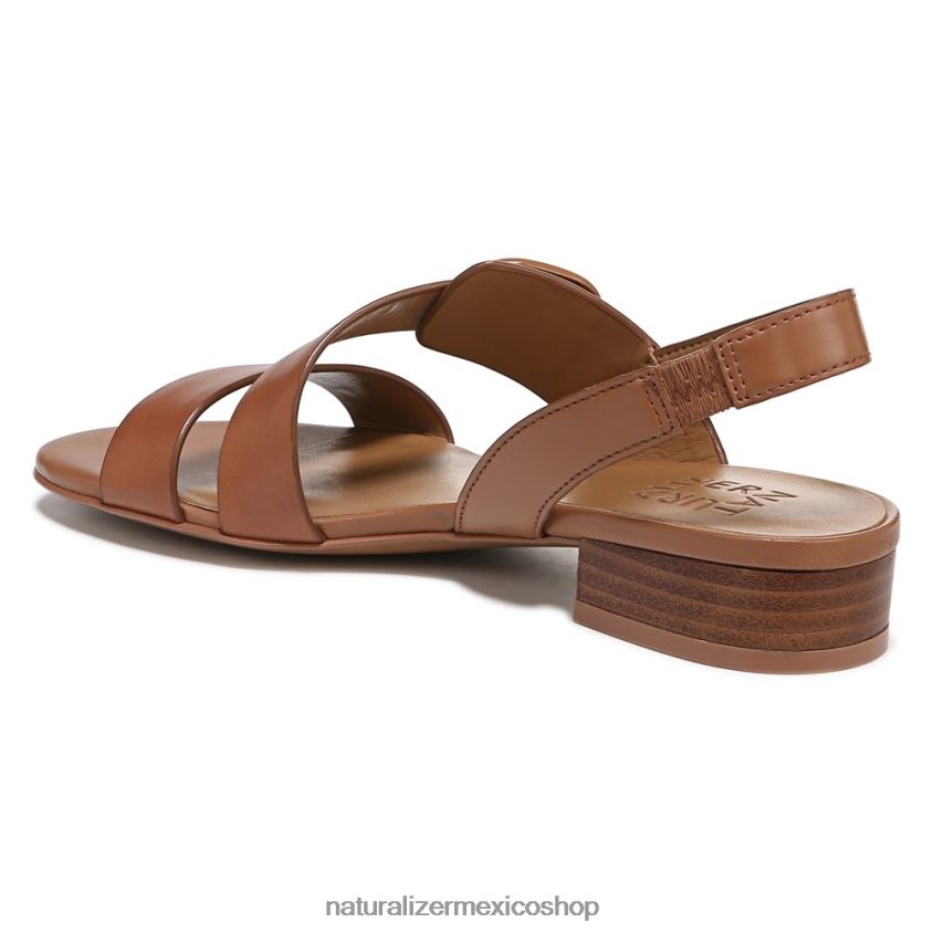 sandalias | sandalia 60D4P0245 Naturalizer mujer cuero marrón té inglés