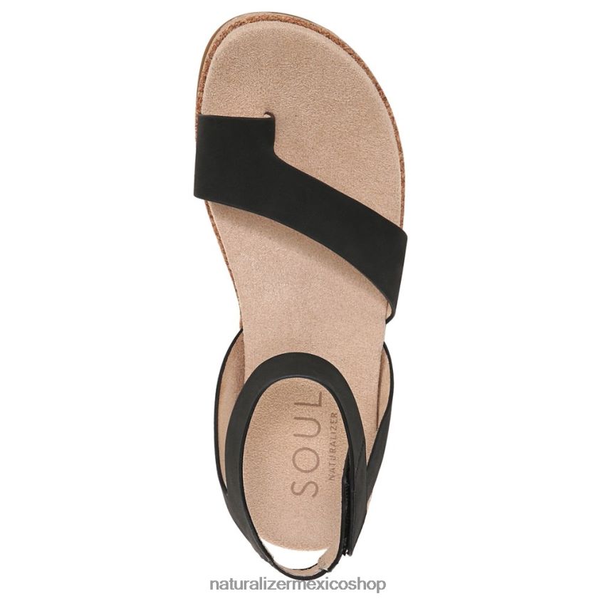 sandalias | sandalia alma divina 60D4P0521 Naturalizer mujer nubuck sintético negro