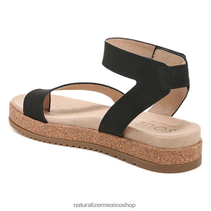 sandalias | sandalia alma divina 60D4P0521 Naturalizer mujer nubuck sintético negro