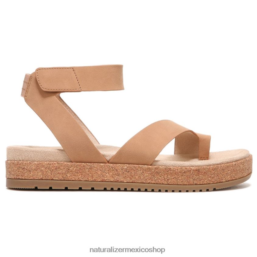 sandalias | sandalia alma divina 60D4P0522 Naturalizer mujer nubuck sintético de masa para galletas