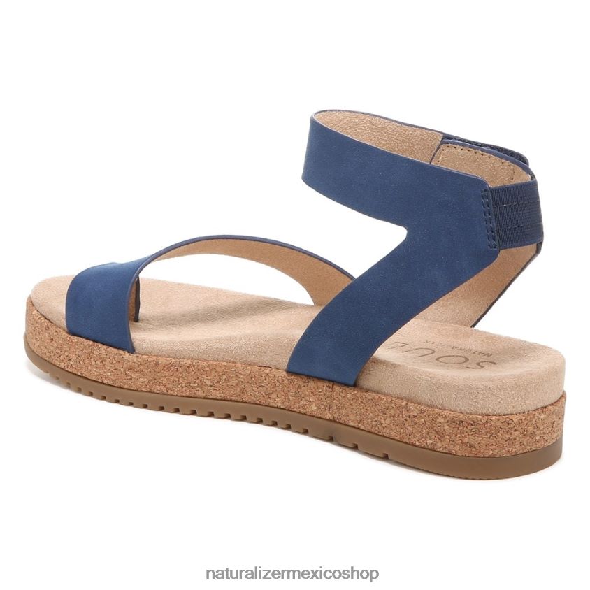 sandalias | sandalia alma divina 60D4P0523 Naturalizer mujer nubuck sintético azul