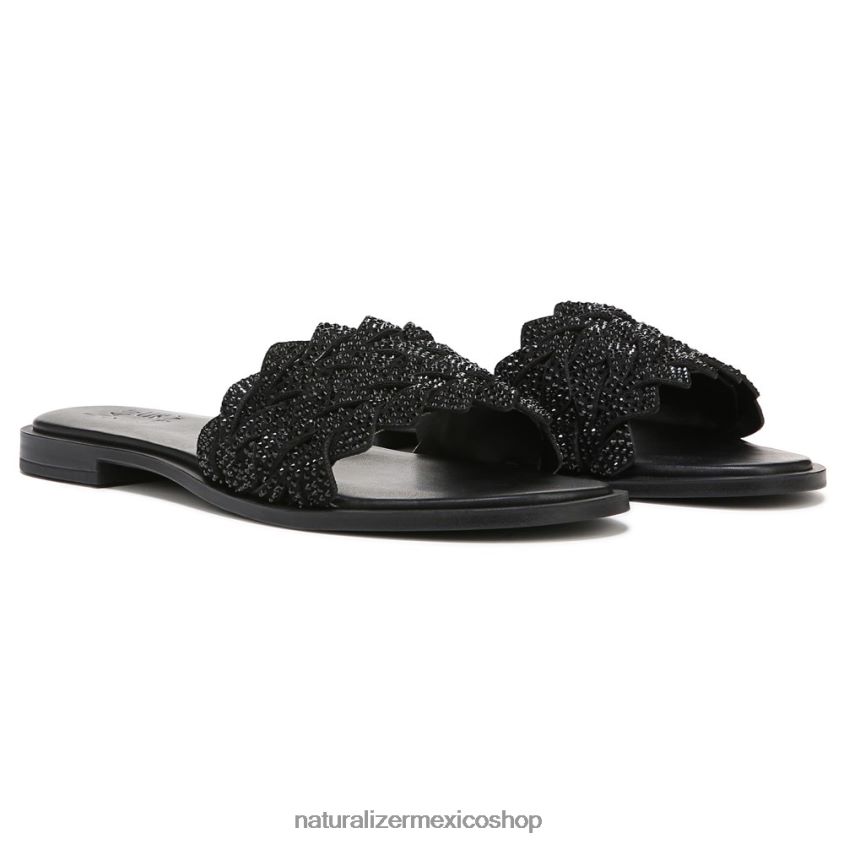sandalias | sandalia fernanda 60D4P0344 Naturalizer mujer tela negra