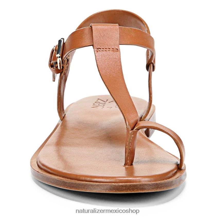 sandalias | sandalia fifi 60D4P0358 Naturalizer mujer cuero marrón té inglés