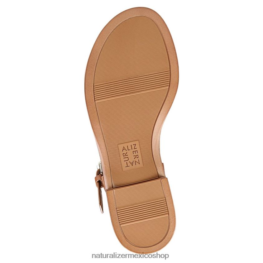 sandalias | sandalia fifi 60D4P0358 Naturalizer mujer cuero marrón té inglés