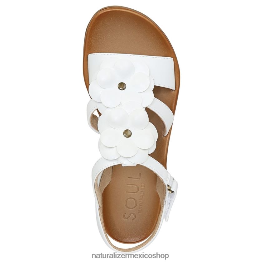sandalias | sandalia soul sing 2 60D4P0389 Naturalizer mujer blanco hecho a mano