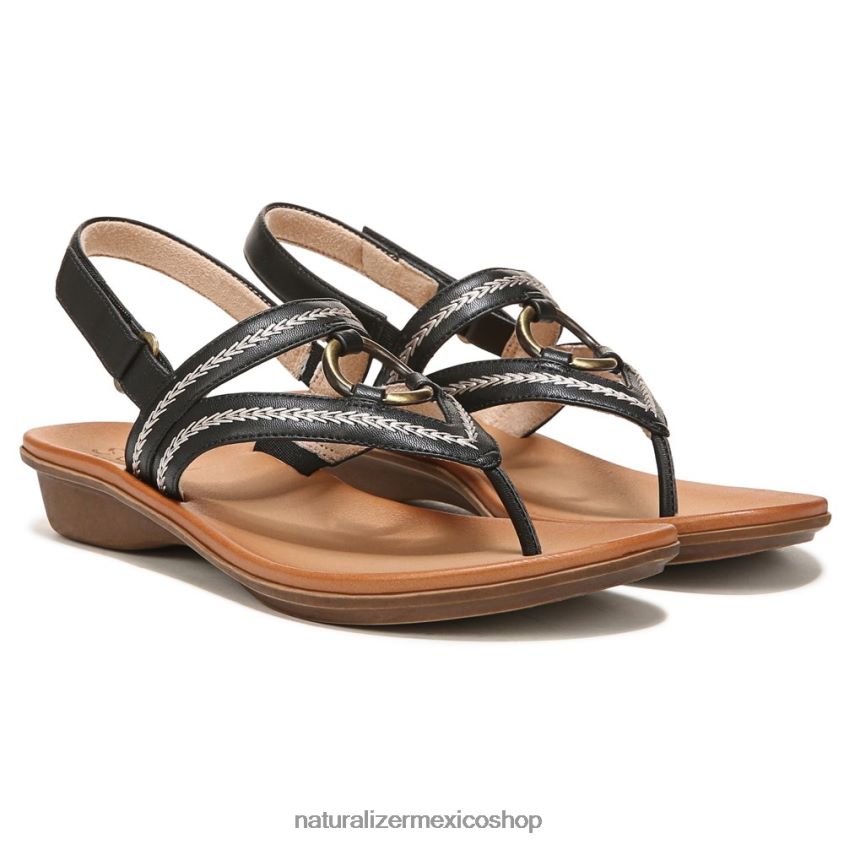 sandalias | sandalia soul soleada 60D4P0555 Naturalizer mujer sintético liso negro