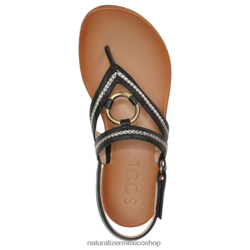 sandalias | sandalia soul soleada 60D4P0555 Naturalizer mujer sintético liso negro
