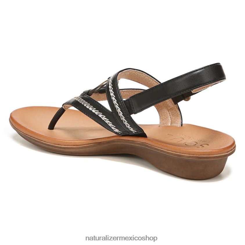 sandalias | sandalia soul soleada 60D4P0555 Naturalizer mujer sintético liso negro