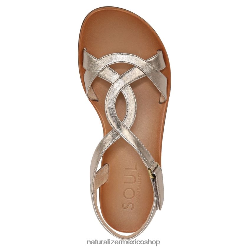 sandalias | sandalia soul solo 60D4P0565 Naturalizer mujer cálido plateado sintético