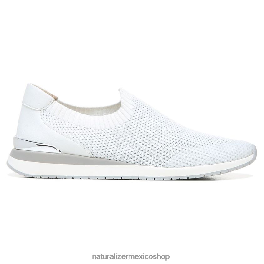 zapatillas | zapatillas lafayette sin cordones 60D4P0692 Naturalizer mujer tejido flyknit blanco