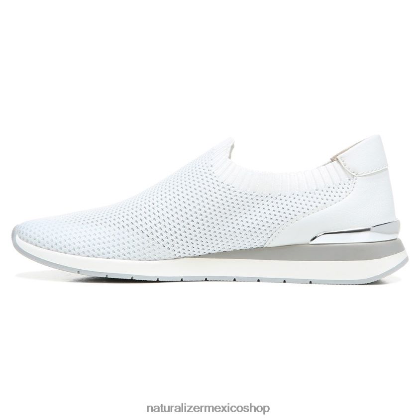 zapatillas | zapatillas lafayette sin cordones 60D4P0692 Naturalizer mujer tejido flyknit blanco