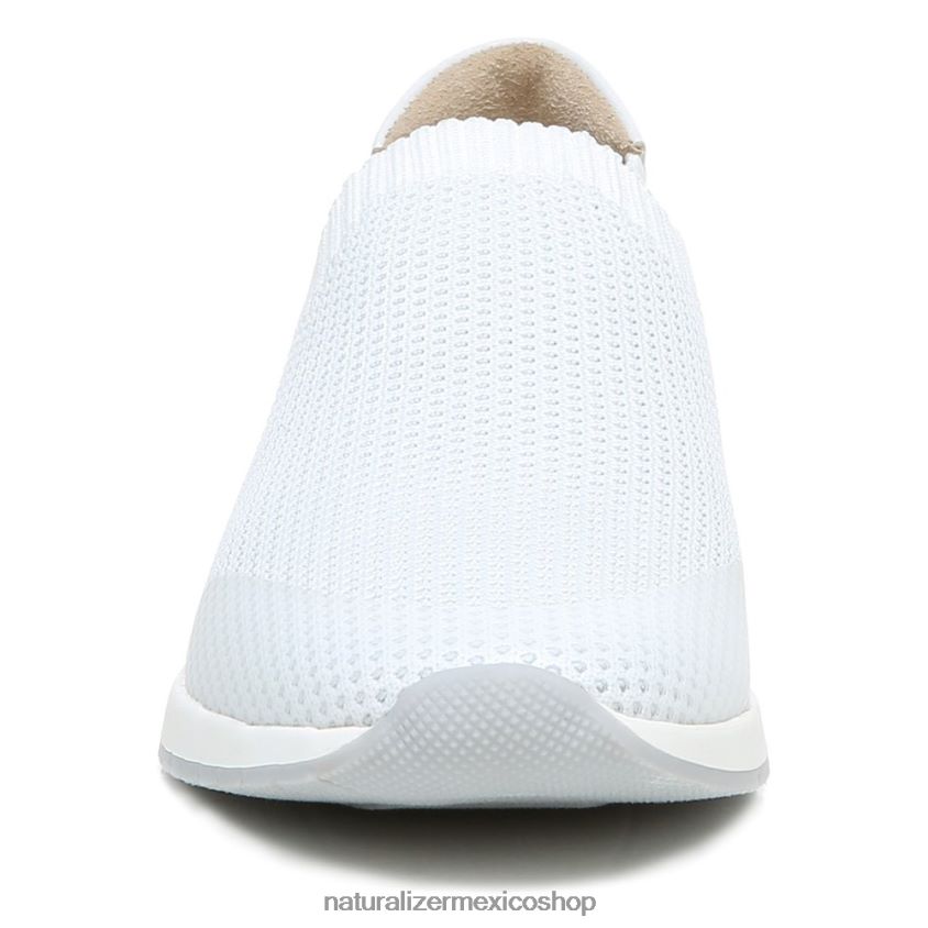 zapatillas | zapatillas lafayette sin cordones 60D4P0692 Naturalizer mujer tejido flyknit blanco