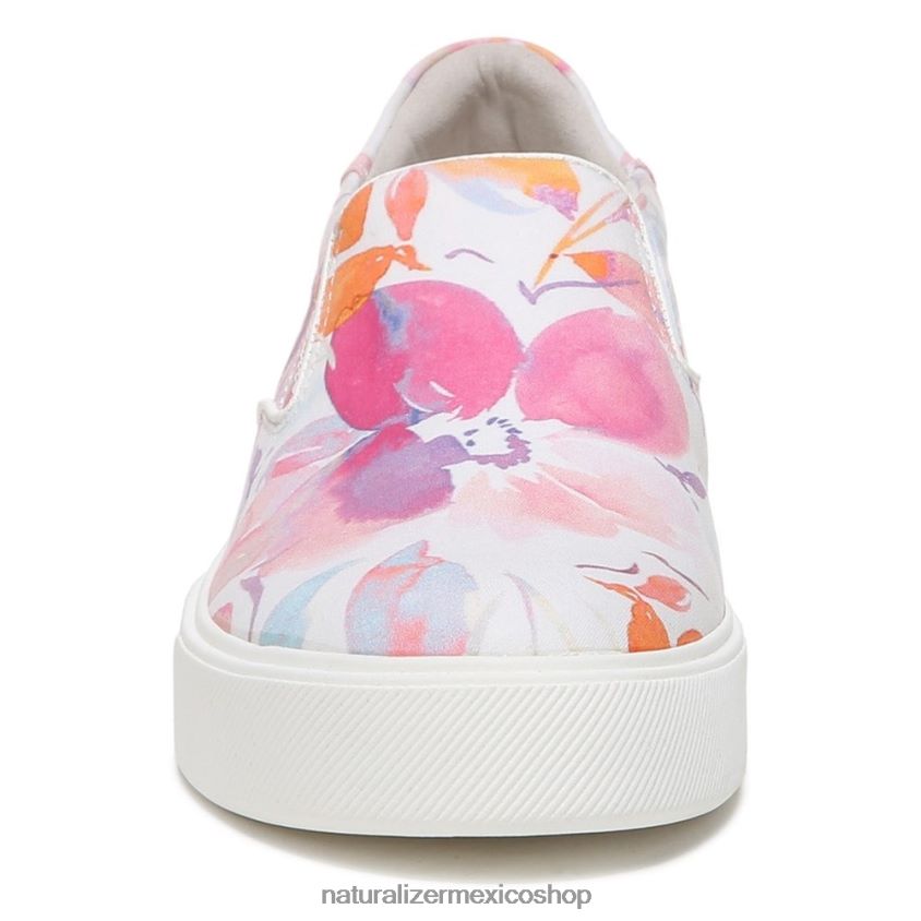 zapatillas | zapatillas sin cordones marianne 2.0 60D4P0354 Naturalizer mujer tela floral blanca/rosa