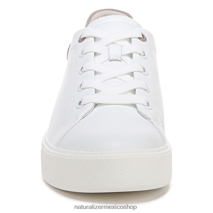 zapatillas | tenis morrison 2.0 con cordones 60D4P091 Naturalizer mujer piel blanca/tórtola