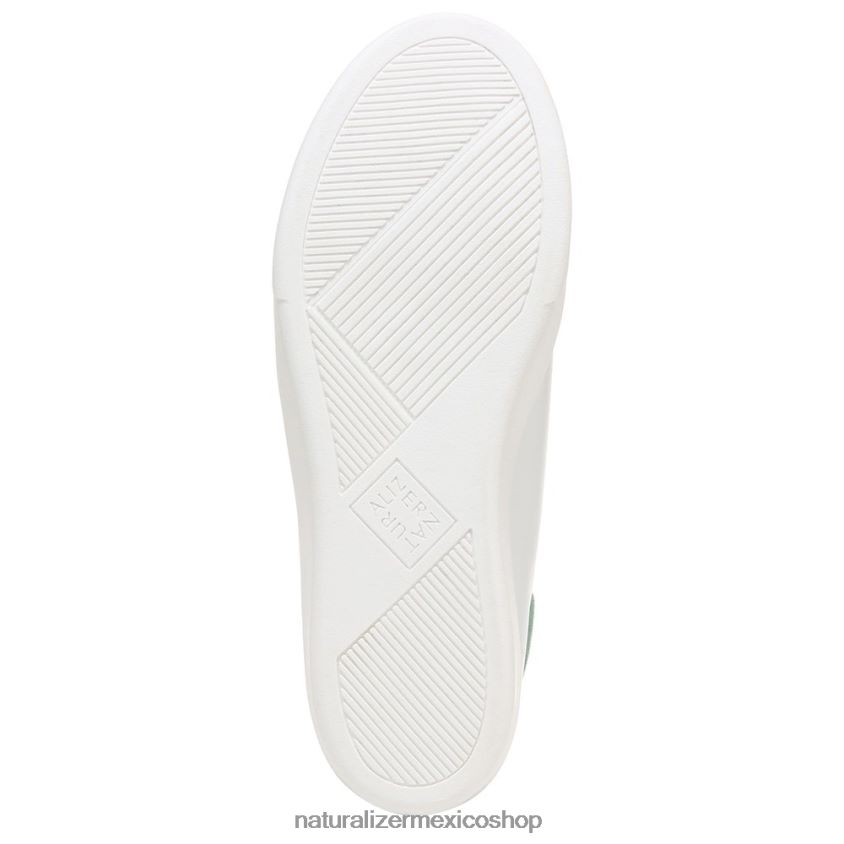 zapatillas | tenis morrison 2.0 con cordones 60D4P092 Naturalizer mujer cuero blanco/verde menta