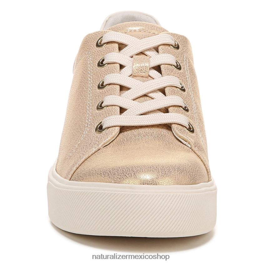 zapatillas | tenis morrison 2.0 con cordones 60D4P094 Naturalizer mujer cuero dorado