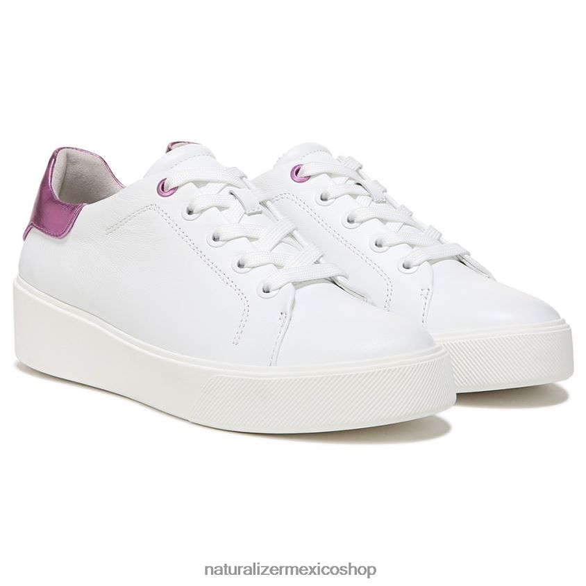 zapatillas | tenis morrison 2.0 con cordones 60D4P095 Naturalizer mujer cuero blanco