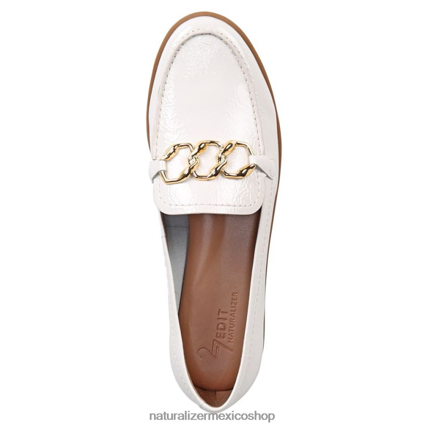 mocasines | 27 editar mocasín sevyn 60D4P0197 Naturalizer mujer charol satinado perla