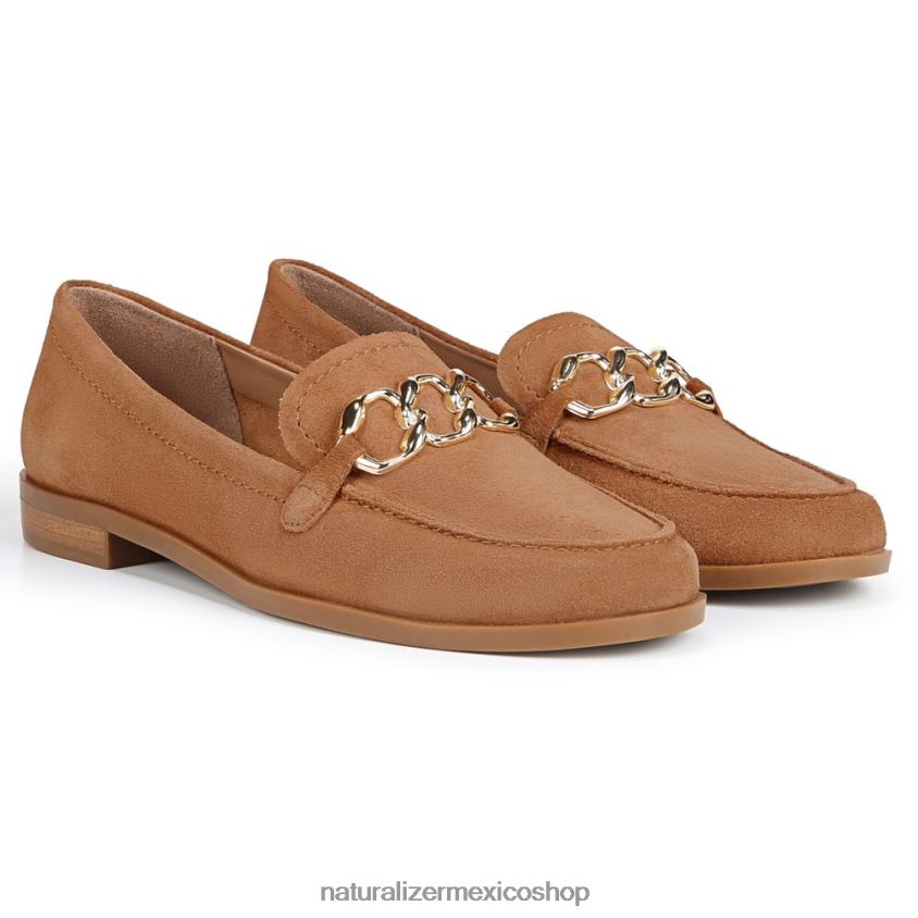 mocasines | 27 editar mocasín sevyn 60D4P0199 Naturalizer mujer ante dorado caramelo