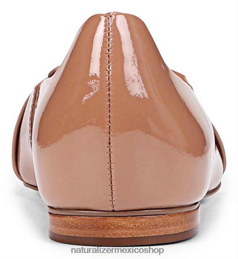 mocasines | 27 editar molinero plano 60D4P0386 Naturalizer mujer charol marrón avellana