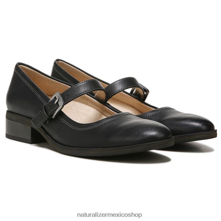 mocasines | alma ramona merceditas planas 60D4P0347 Naturalizer mujer sintético liso negro
