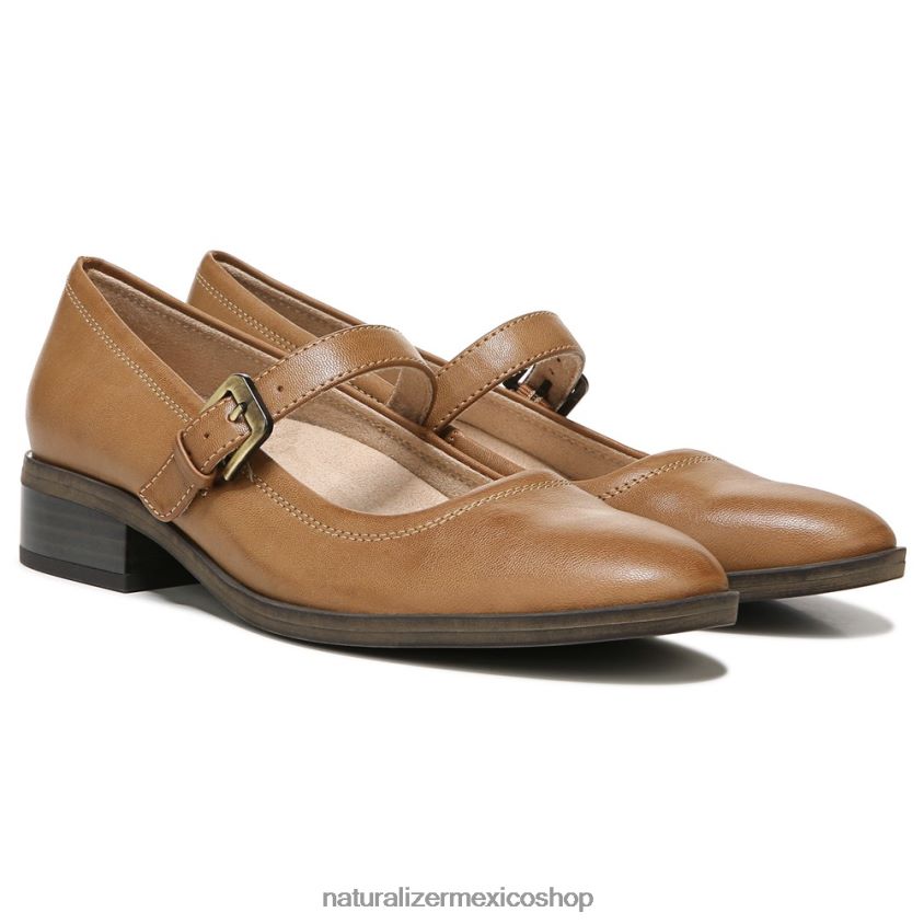 mocasines | alma ramona merceditas planas 60D4P0348 Naturalizer mujer té inglés marrón sintético