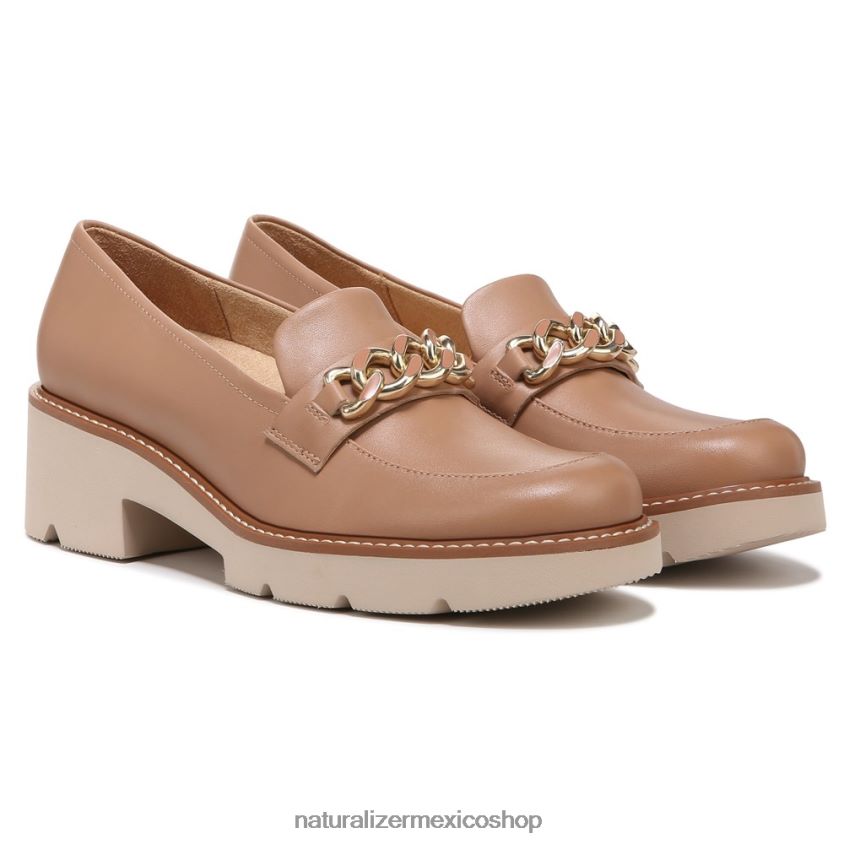 mocasines | holgazán 60D4P0154 Naturalizer mujer cuero topo