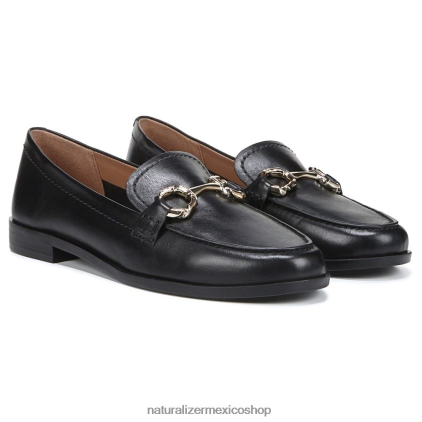 mocasines | holgazán stevie 60D4P0260 Naturalizer mujer cuero negro