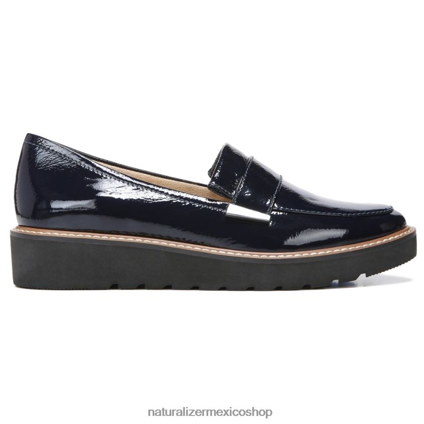mocasines | mocasín adiline 60D4P0169 Naturalizer mujer cuero azul marino francés