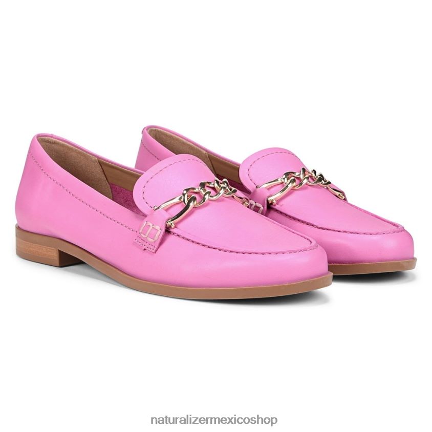 mocasines | mocasín aserrador 60D4P0405 Naturalizer mujer cuero rosa rosa salvaje
