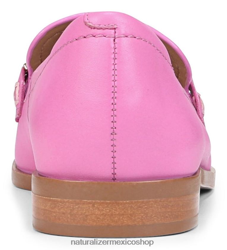 mocasines | mocasín aserrador 60D4P0405 Naturalizer mujer cuero rosa rosa salvaje