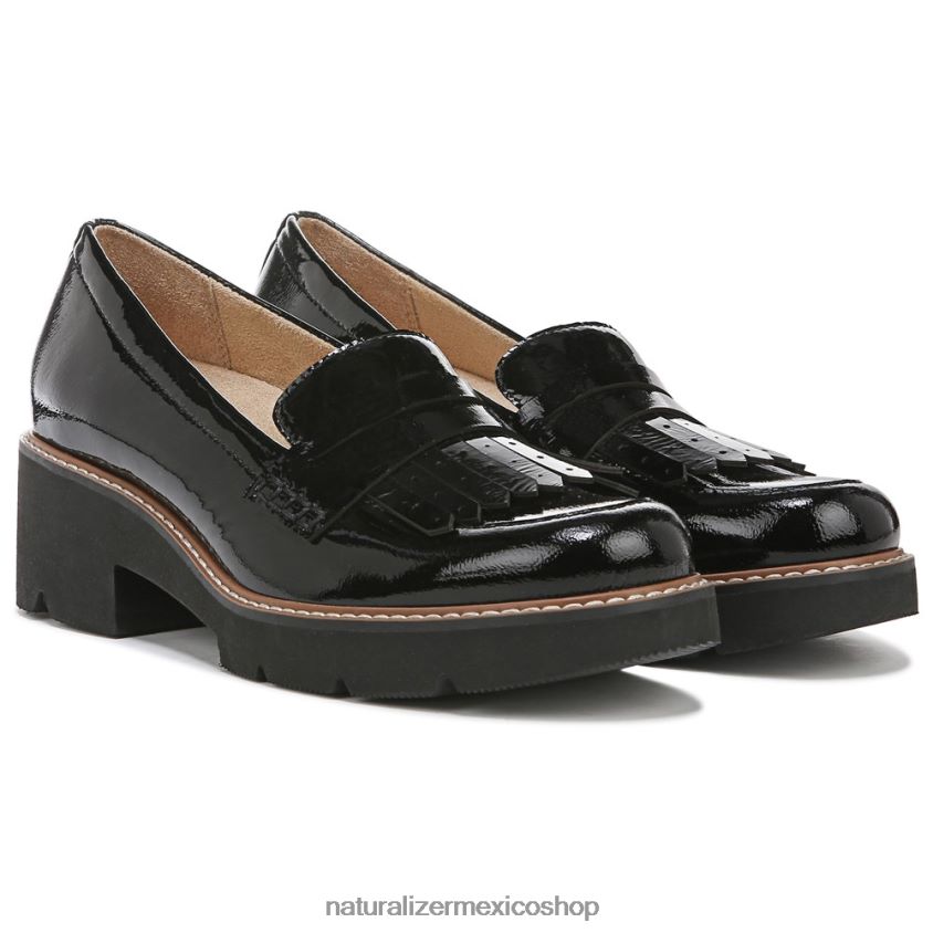 mocasines | mocasín darcy 60D4P0286 Naturalizer mujer charol negro