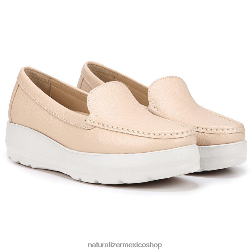 mocasines | mocasín luanna 60D4P040 Naturalizer mujer cuero beige