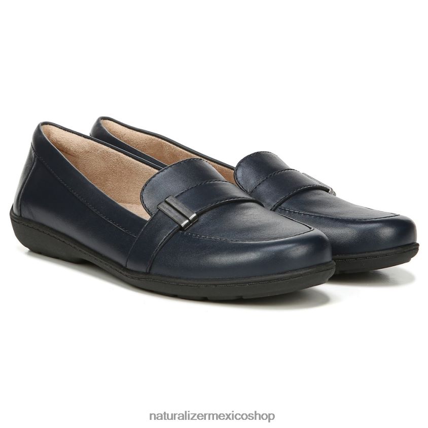 mocasines | mocasín soul kentley 60D4P0423 Naturalizer mujer cuero azul marino