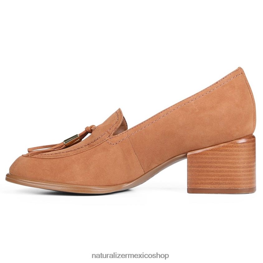 mocasines | mocasín trixie 60D4P0654 Naturalizer mujer gamuza de té inglés