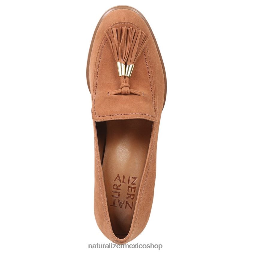 mocasines | mocasín trixie 60D4P0654 Naturalizer mujer gamuza de té inglés