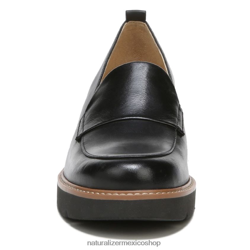 mocasines | mocasines con suela dentada Darry 60D4P0164 Naturalizer mujer cuero negro