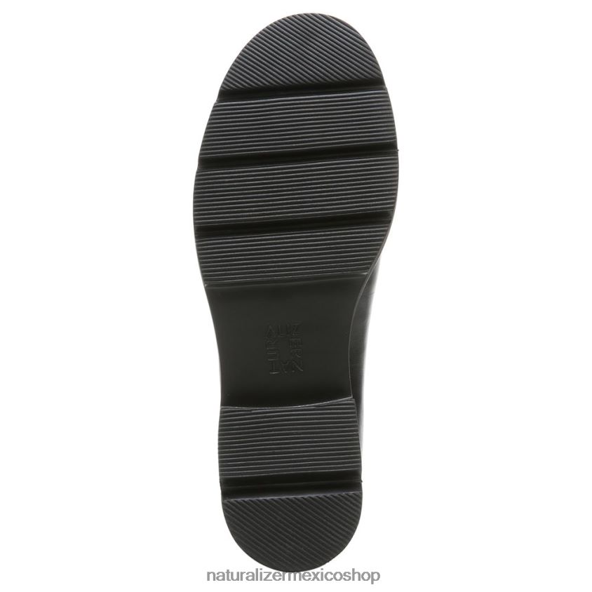 mocasines | mocasines con suela dentada Darry 60D4P0164 Naturalizer mujer cuero negro