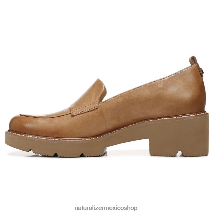 mocasines | mocasines con suela dentada Darry 60D4P0165 Naturalizer mujer cuero caramelo