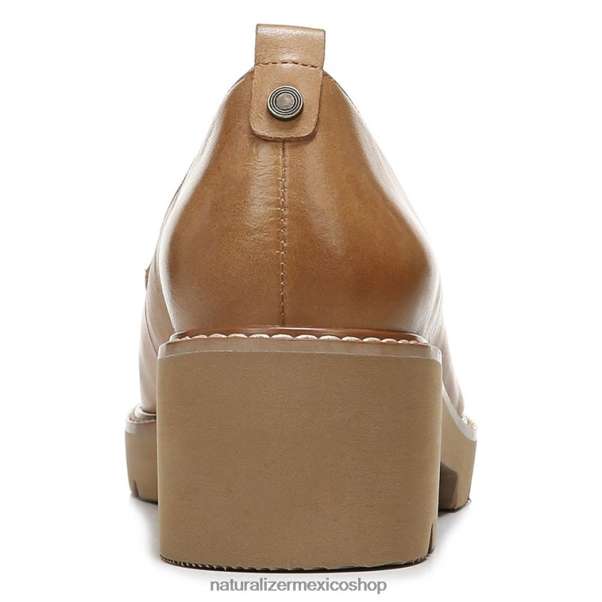 mocasines | mocasines con suela dentada Darry 60D4P0165 Naturalizer mujer cuero caramelo