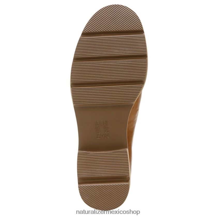 mocasines | mocasines con suela dentada Darry 60D4P0165 Naturalizer mujer cuero caramelo