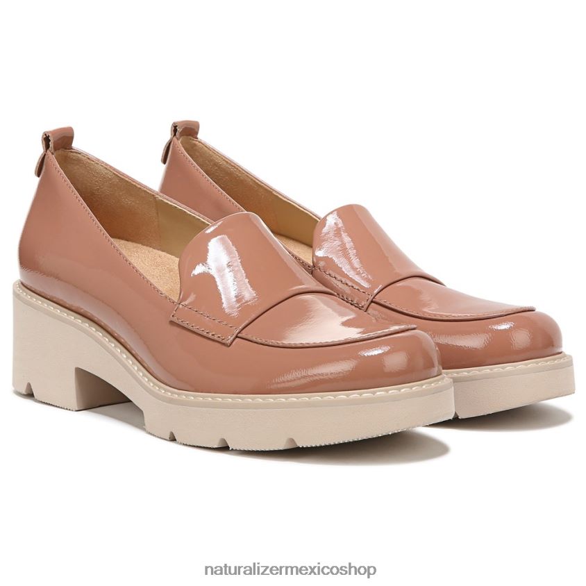mocasines | mocasines con suela dentada Darry 60D4P0167 Naturalizer mujer patente de avellana