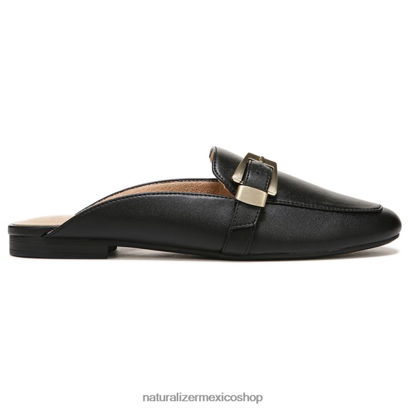 mulas | kayden 3 mula 60D4P0542 Naturalizer mujer negro liso hecho por el hombre