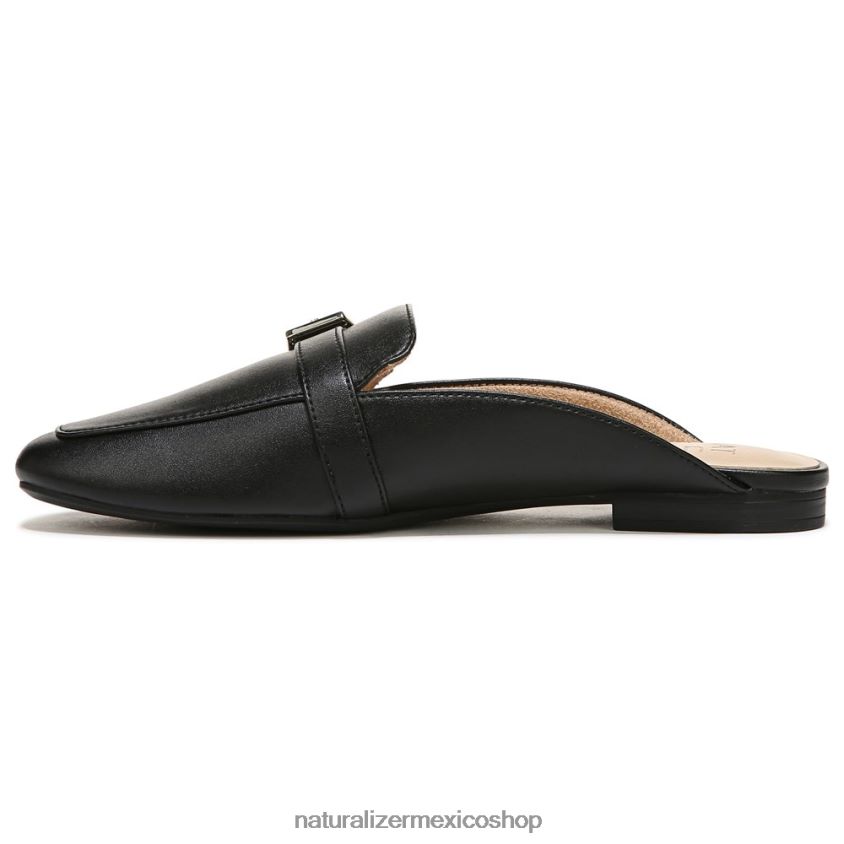 mulas | kayden 3 mula 60D4P0542 Naturalizer mujer negro liso hecho por el hombre