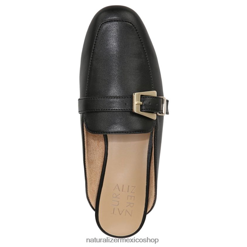 mulas | kayden 3 mula 60D4P0542 Naturalizer mujer negro liso hecho por el hombre