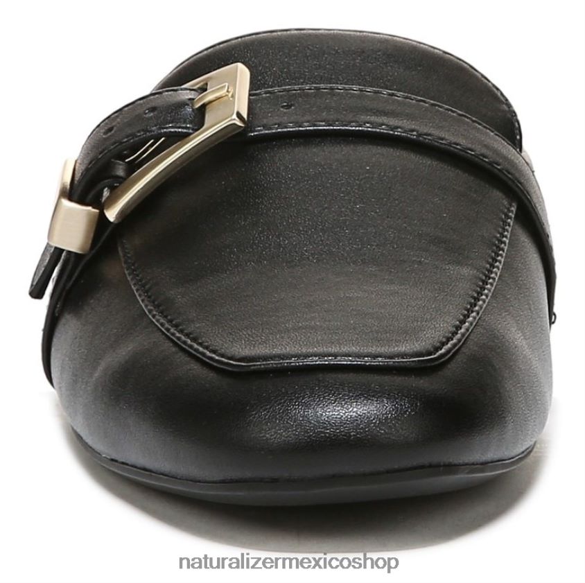 mulas | kayden 3 mula 60D4P0542 Naturalizer mujer negro liso hecho por el hombre
