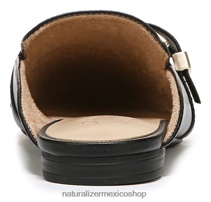 mulas | kayden 3 mula 60D4P0542 Naturalizer mujer negro liso hecho por el hombre
