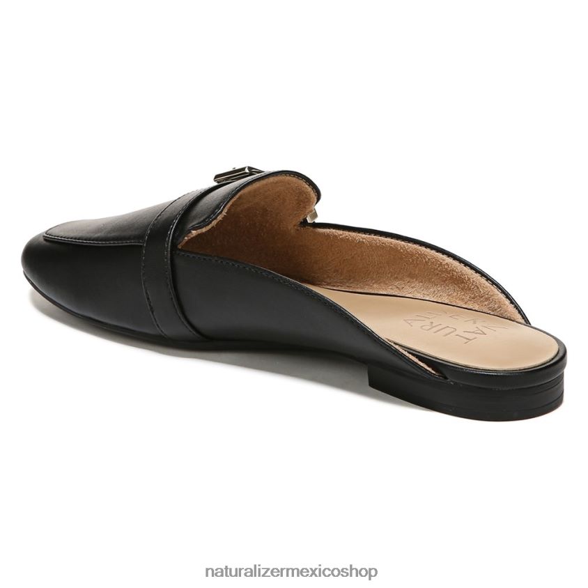 mulas | kayden 3 mula 60D4P0542 Naturalizer mujer negro liso hecho por el hombre