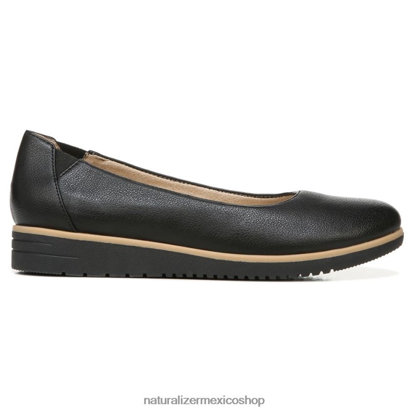 pisos | alma idea bailarina plana 60D4P0364 Naturalizer mujer sintético negro